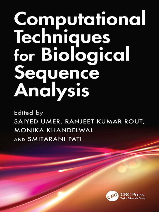 Title details for Computational Techniques for Biological Sequence Analysis by Saiyed Umer - Wait list